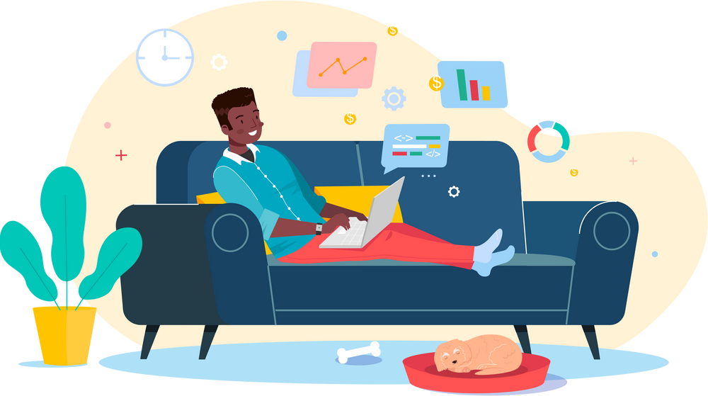dabby home illustration